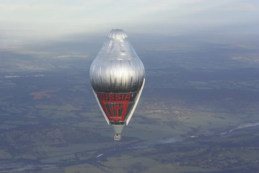 The Russian hot air balloon successfully took off from Northam airport in Western Australia on 12 July.