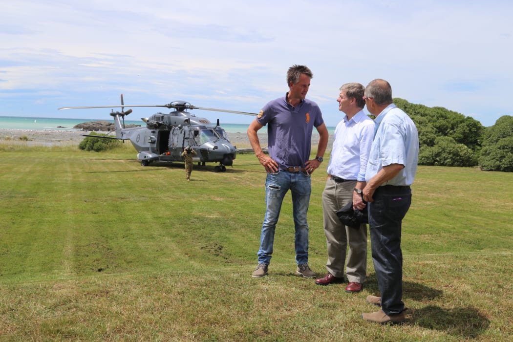 Bill English in Kererengu