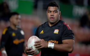 Chiefs hooker Samisoni Taukei'aho ahead of their Super Rugby Trans-Tasman match against the Brumbies at Waikato Stadium, Hamilton, New Zealand. 22 May 2021.