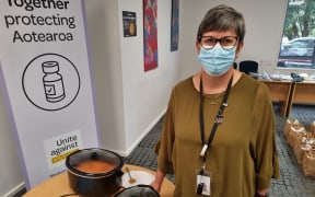 Taranaki DHB Covid-19 vaccination roll out team leader Sharon Crowe