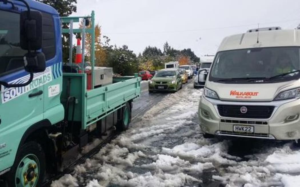 South Island snow