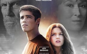A poster of the 2014 movie The Giver