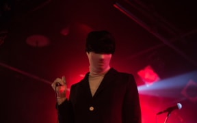 Jonathan Bree performing at the Other's Way Festival 2017