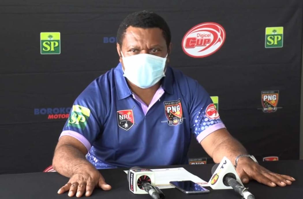 PNG National Rugby League Competition Manager Stanley Hondina.