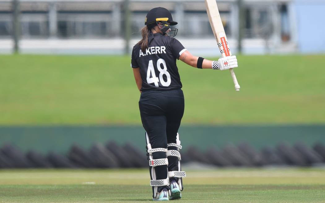 Amelia Kerr of New Zealand