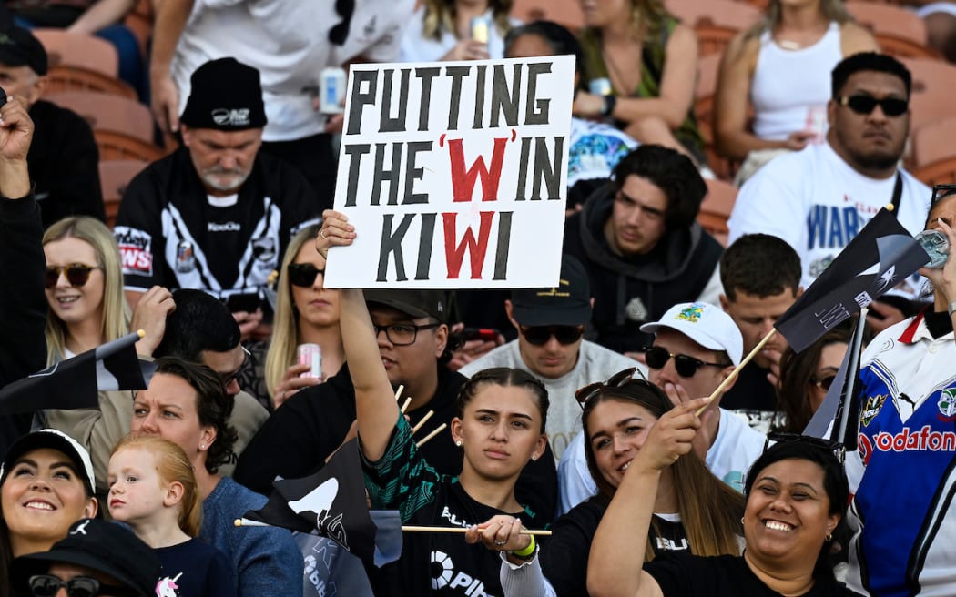 Fans and Supporters during the Pacific Championships Cup Grand Final New Zealand v Australia.