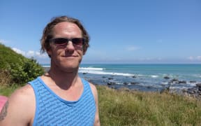 Surfer Chris Wilkes said he had asked some of the campers to leave and chained up the toilet because it was overflowing.