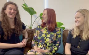 picture of Alie Benge, Kathryn van Beek and Lil O'Brien
