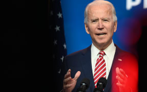 US President-elect Joe Biden pictured on 16 November 2020.