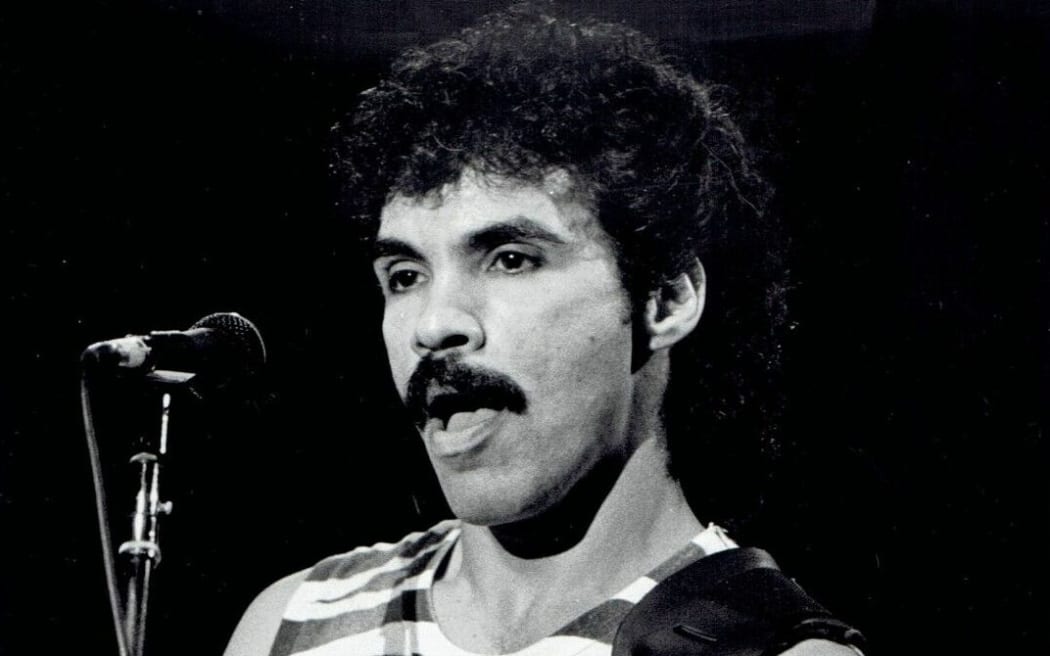 John Oates performing in Tampa Florida, 1982