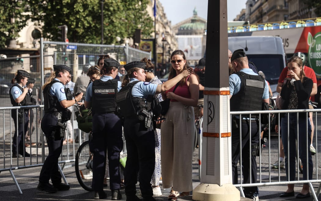 Security ahead of the Olympic Games Paris.