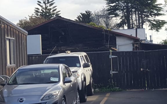 The building at the back of the former Storty Bar.