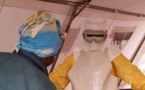 nurse sprayed with chlorine