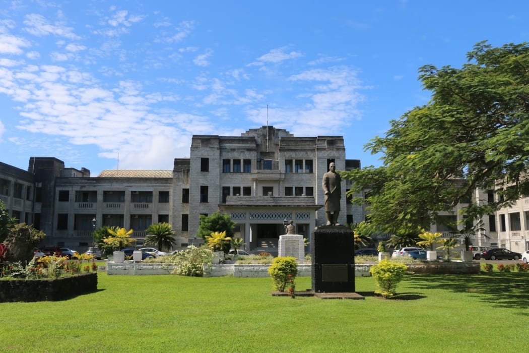 Fiji's parliament buildings in Suva.