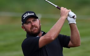 NZ Open leader Australian David Bransdon.