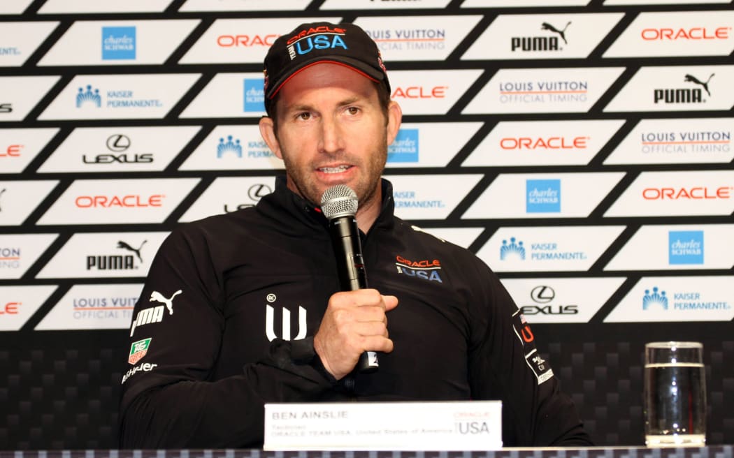 Ben Ainslie when he was with Oracle