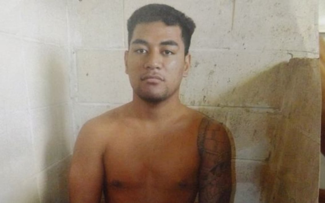 Re-captured prisoner Lauitiiti Tualima.