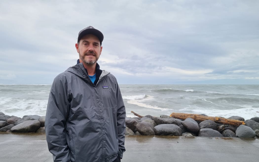 Australian visitor Mark couldn't believe New Plymouth was the sunshine capital of New Zealand.