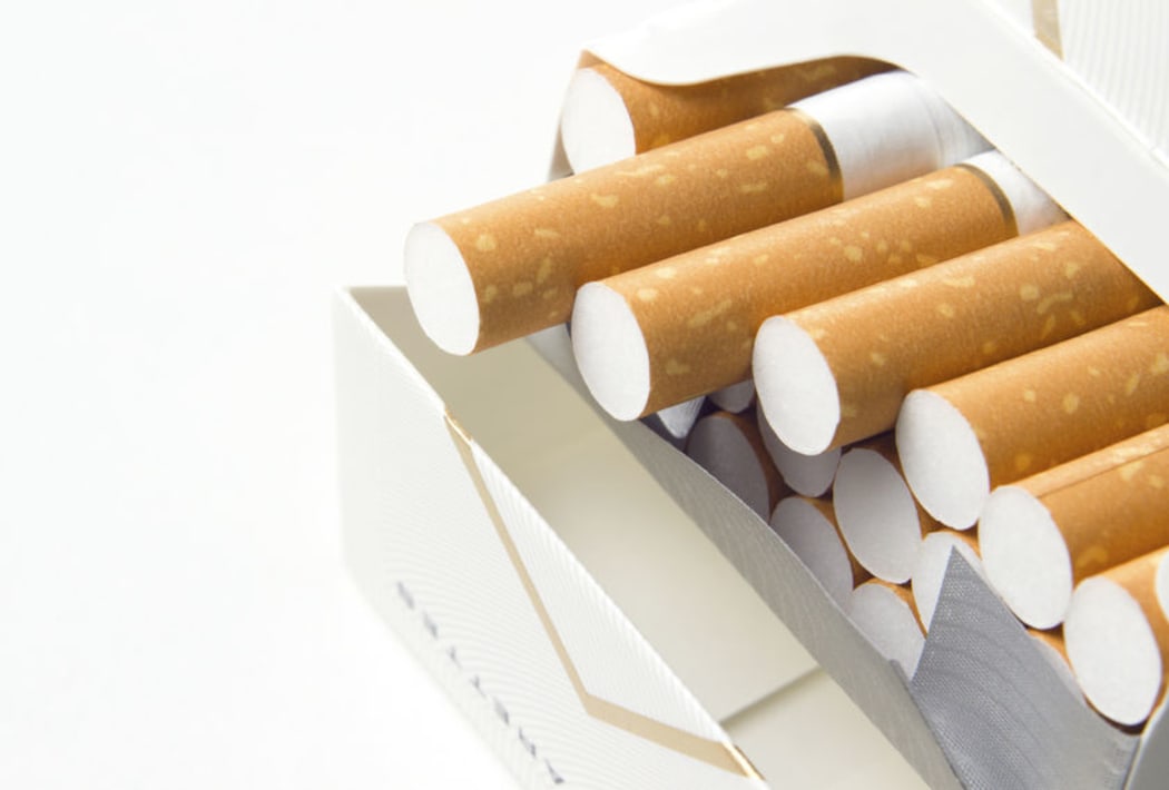 The cost of a packet of cigarettes is currently about $20.