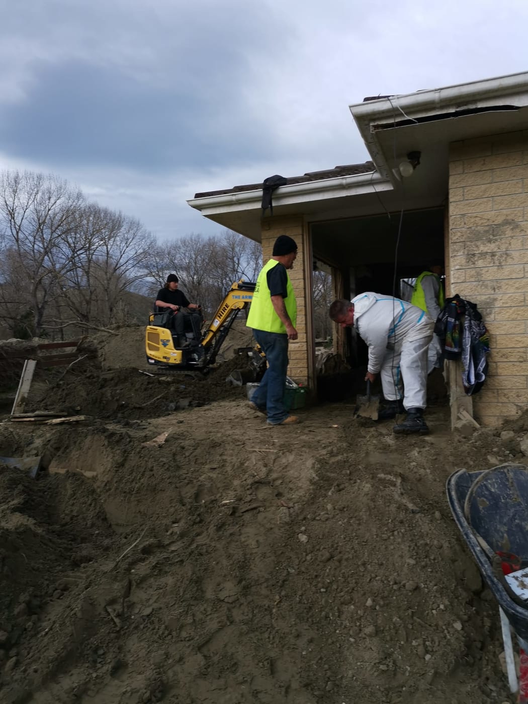Volunteers from the Centurions Motorcycle Club have made several trips to Hawke's Bay to help clean up post Cyclone Gabrielle.