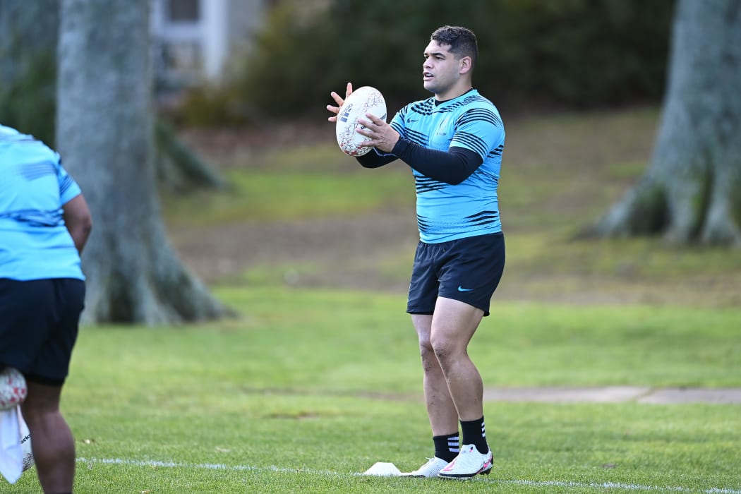 Fiji hooker Sam Matavesi.