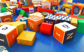 Blocks at an early childhood centre