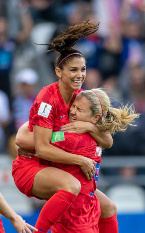 USA footballer Alex Morgan