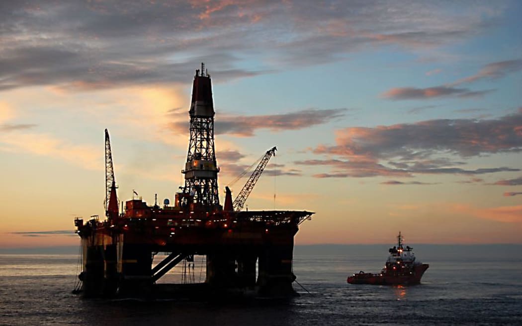 A $216 million drilling platform helped boost imports.