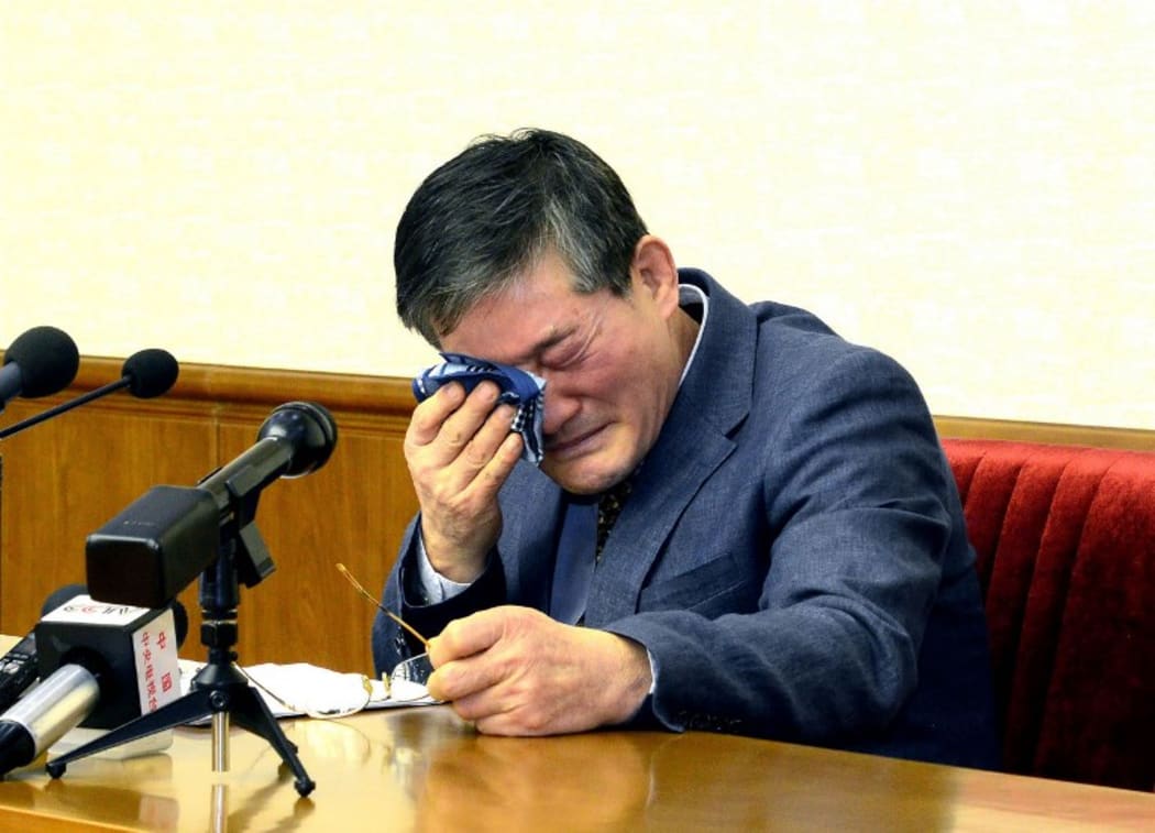 North Korean detainee Kim Dong-chul.