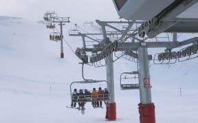Opening day at Mt Hutt Ski Field in Canterbury. 12 June 2020