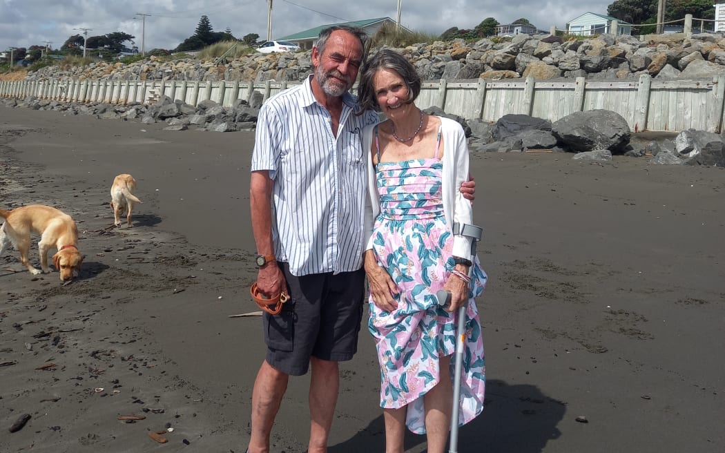 Ric Cullinane, chief executive of Herenga ā Nuku Aotearoa, the Outdoor Access Commission on Paekākāriki Beach.