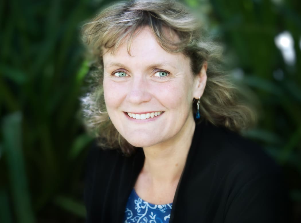Emma Neale, author of The Pink Jumpsuit