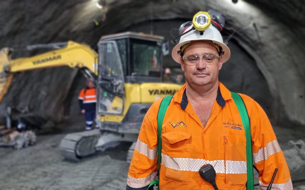 Tunnel supervisor Steve Wiley.