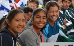 Palau youth at regional games.