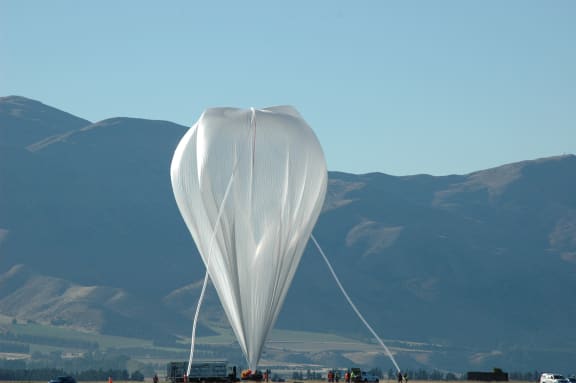 The balloon launch in Wanaka