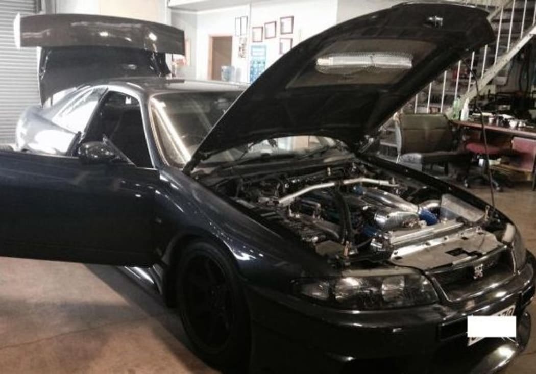 A highly-modified Nissan GTL Skyline was found after a major nationwide police operation against an alleged meth ring.