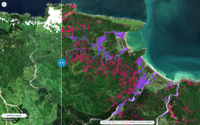 A new satellite map has revealed the scale of devastation across the East Cape following a January storm, identifying more than 11,000 landslips, and silt damage covering an area of 900 hectares, as communities remain isolated due to road blockages.