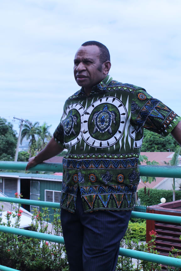 Papua New Guinea's Vanimo MP Belden Namah