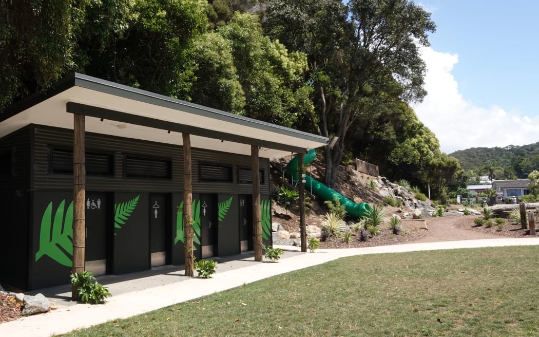 A once run-down toilet block has been upgraded as part of the project.