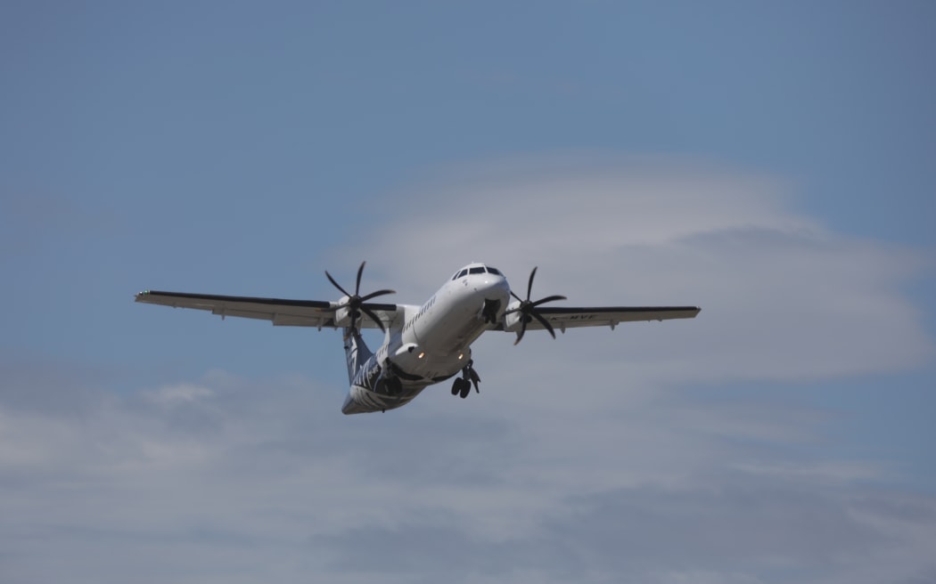 Generic plane. Air New Zealand at Wellington airport.