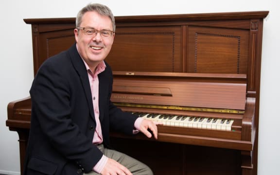 Author and musician Chris Bourke