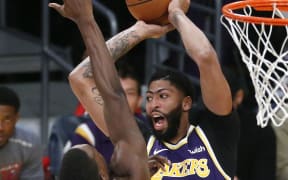 Los Angeles Lakers' Anthony Davis.