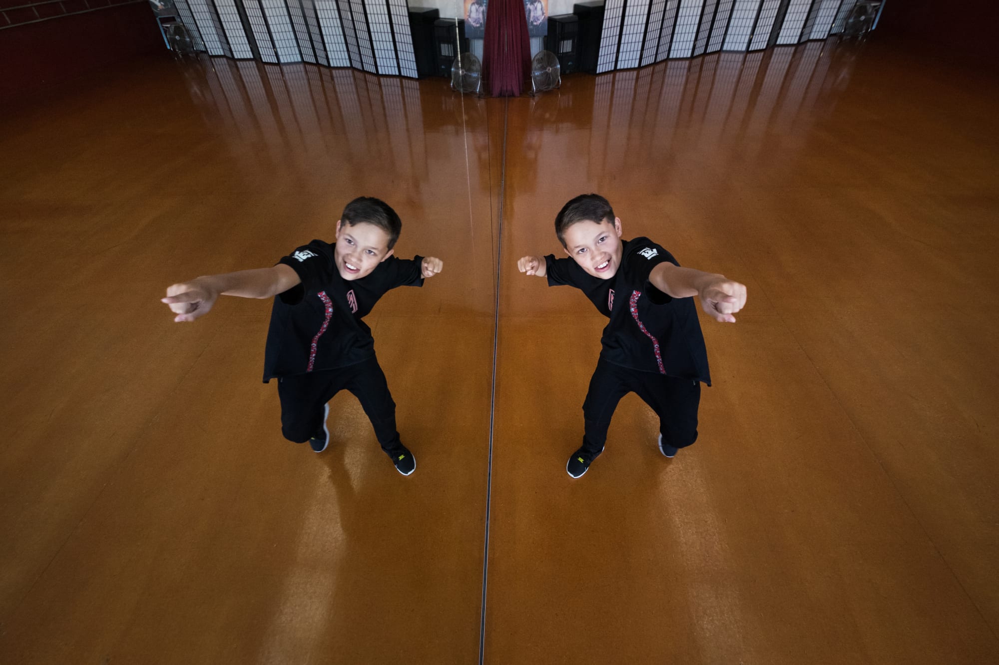 Cuda Wong, 11, whose joy is dancing.
