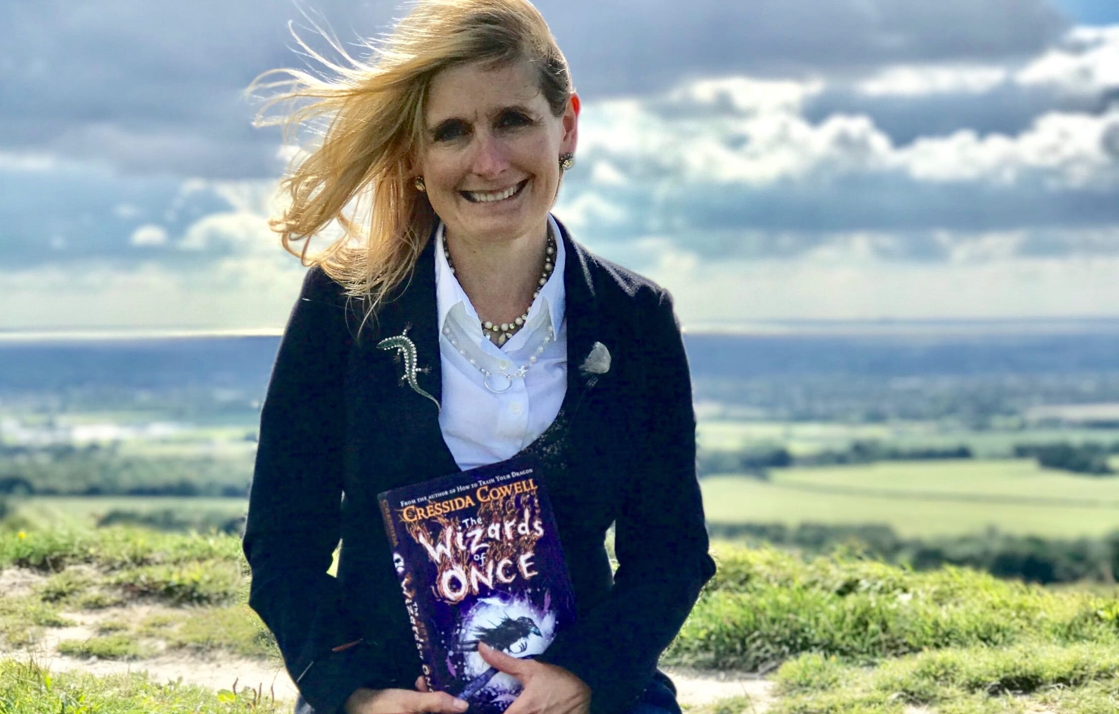 Author, Cressida CowellAuthor, Cressida Cowell