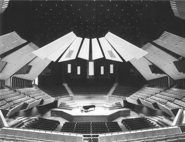 The Douglas Lilburn Auditorium, Christchurch Town Hall, 1972