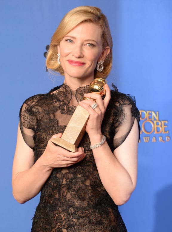Cate Blanchett has won three Golden Globes.