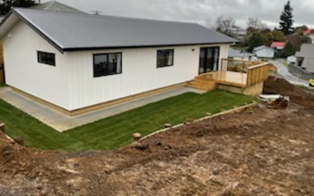 Four new whare have been built to address urgent need for whānau homes in Ohakune.