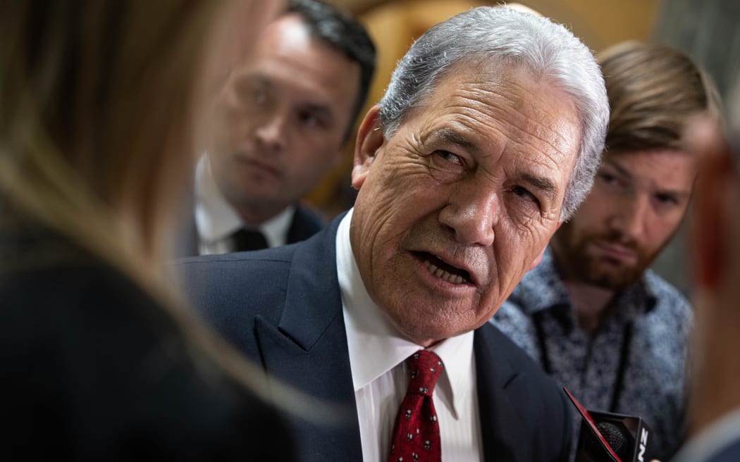Deputy Prime Minister Winston Peters