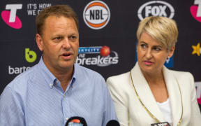 New Zealand Breakers owners Paul and Liz Blackwell
