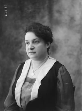 Alice Milliat in 1920.